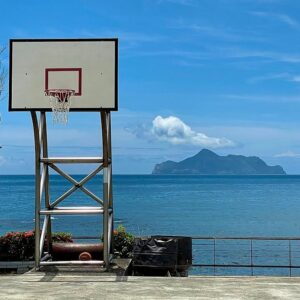 圖 頭城鎮大溪漁港籃球場 翻拍自網路